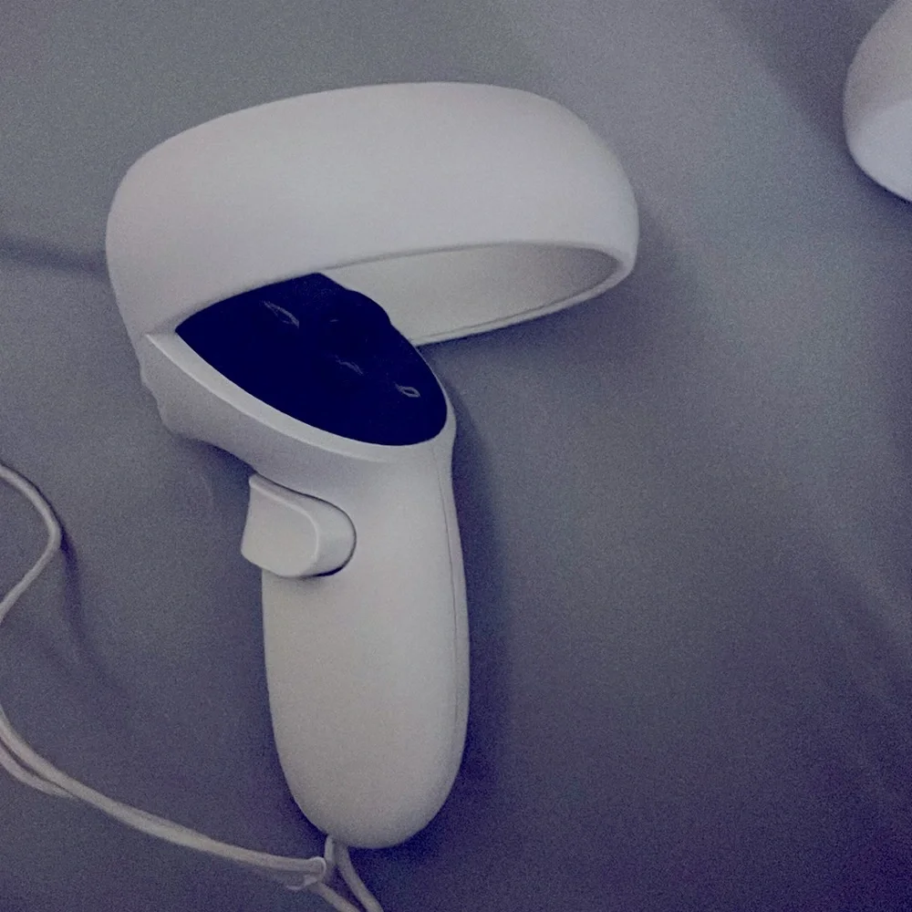 Oculus quest 2 is a vr (virtual reality) headset